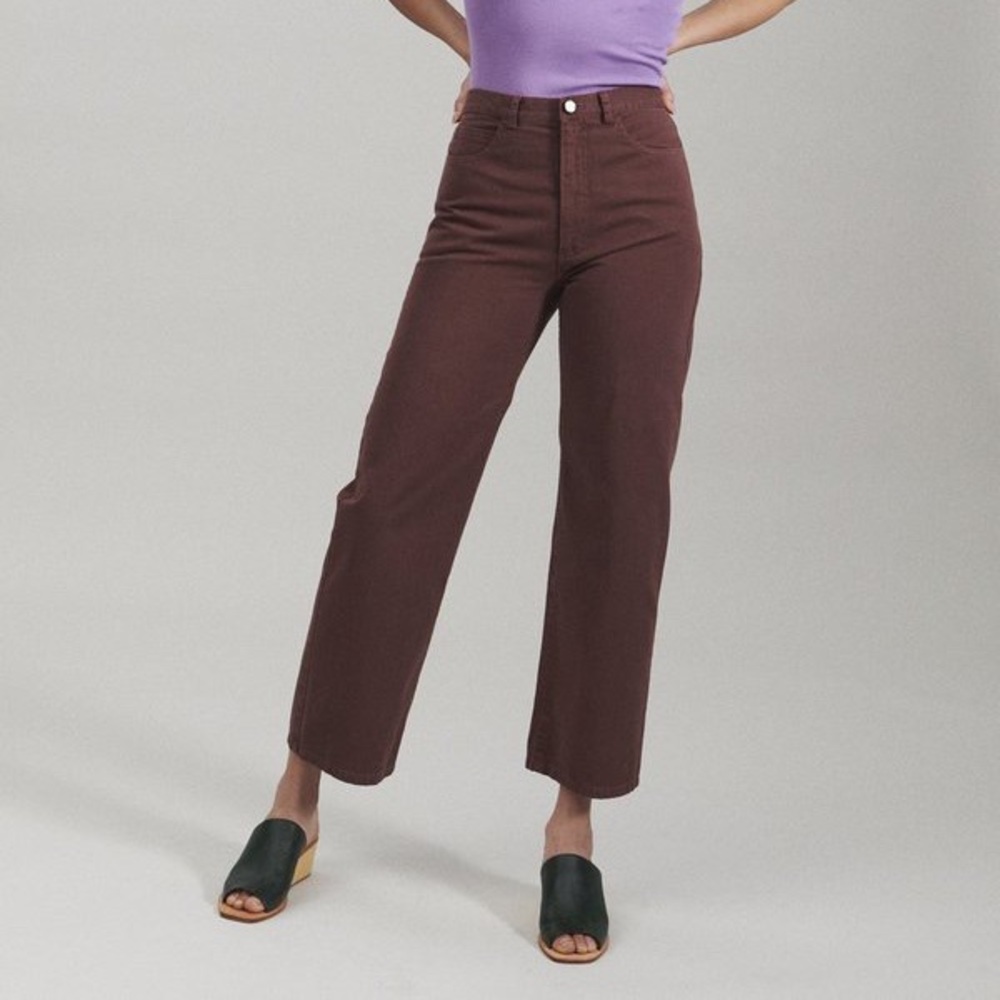 Rachel Comey Pennon Chino Twill Pant - Clay